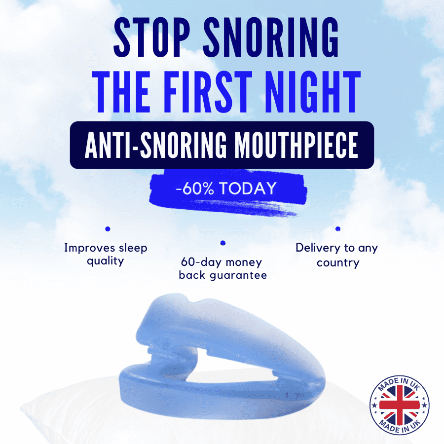Bundle of 3 sets: The Quiet Anti-Snoring Mouthpiece Universal Size