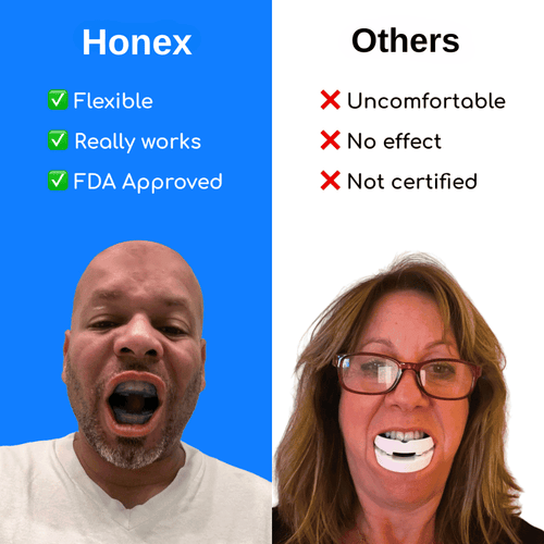 Bundle of 3 sets: The Quiet Anti-Snoring Mouthpiece Universal Size