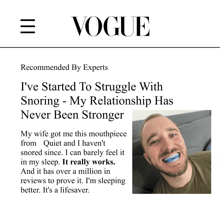 The Quiet Anti-Snoring Mouthpiece(Universal Size)[2 item upsell]